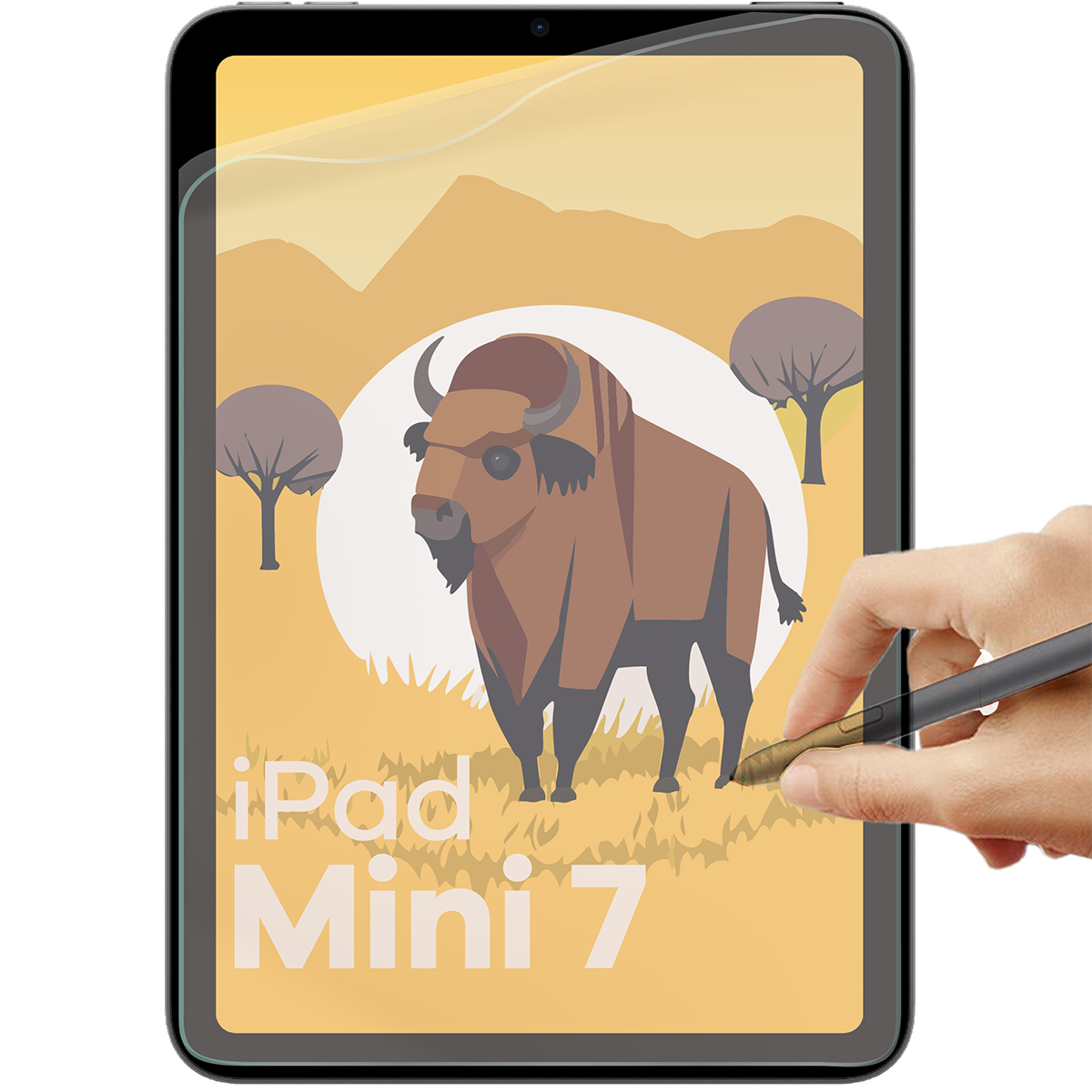 Folia matowa na ekran Bizon Film Sun Duo do iPad Mini 7 2024, 2 sztuki